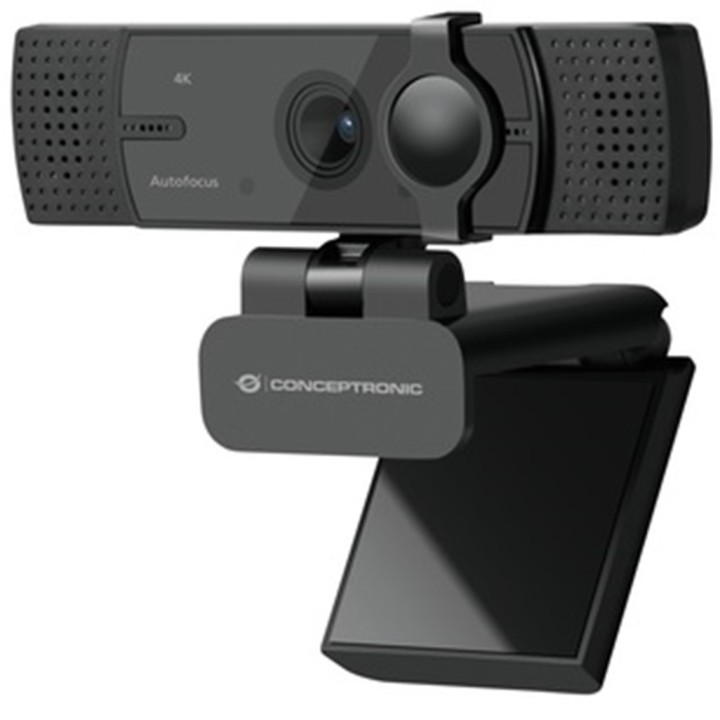 conceptronic webcam 4k conceptronic amdis08b 15.9mp    4k ultra hd   usb   2.26mm   angulo vision 12