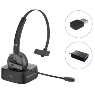 conceptronic auricular conceptronic bluetooth polona03bda con base de carga headset mono