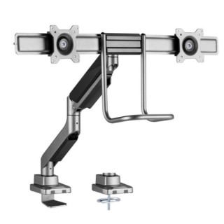 equip soporte mesa equip vesa hasta 32 pulgadas 100x100 max 9kg doble pantalla