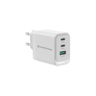 conceptronic cargador usb   c conceptronic 65w althea quick charge 3.0 pd  2xusb   c 1xusb   a