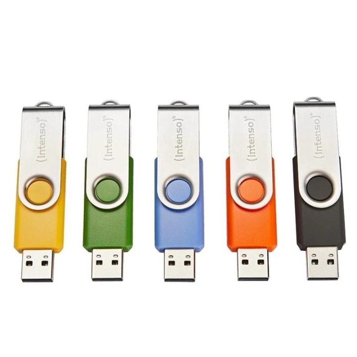 intenso basic line multipack lapiz usb 2.0 4gb 10u