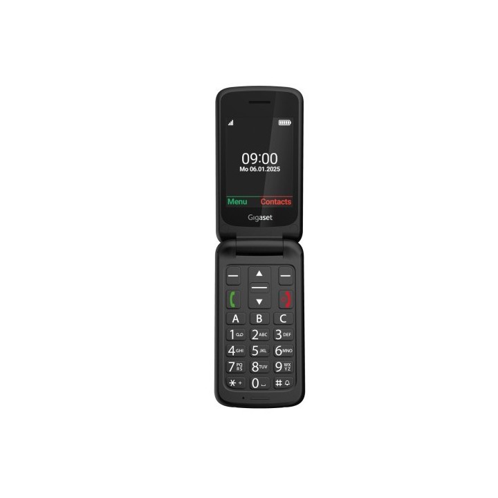 gigaset gigaset gl595 7,11 cm  2.8  114 g negro telefono para personas mayores