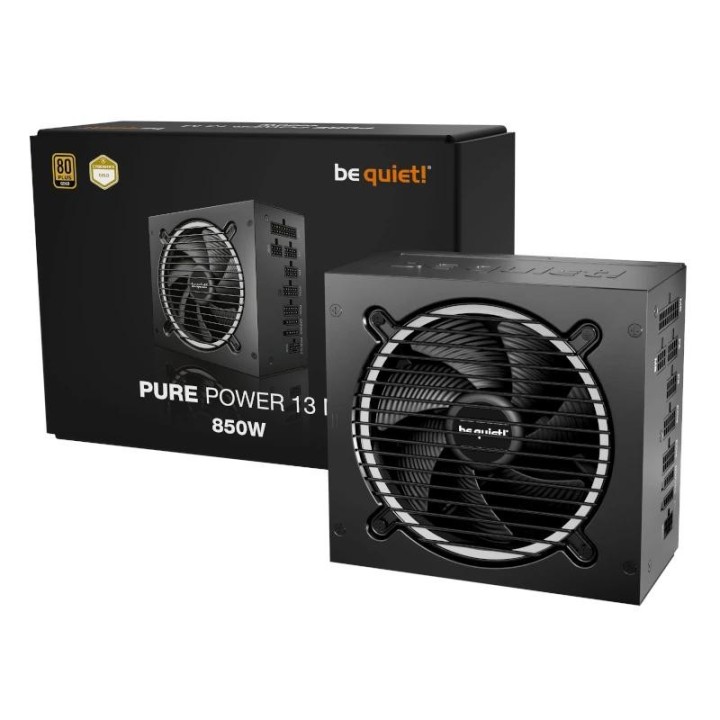 be quiet fuente pure power 13m 850w 20+4 pin atx