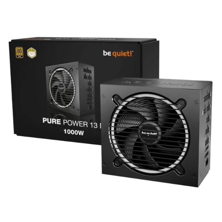 be quiet fuente pure power 13m 1000w 20+4 pin atx