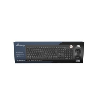 teclado + raton wireless mediarange mros104 es black