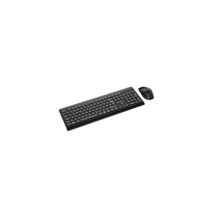 teclado + raton wireless mediarange mros104 es black