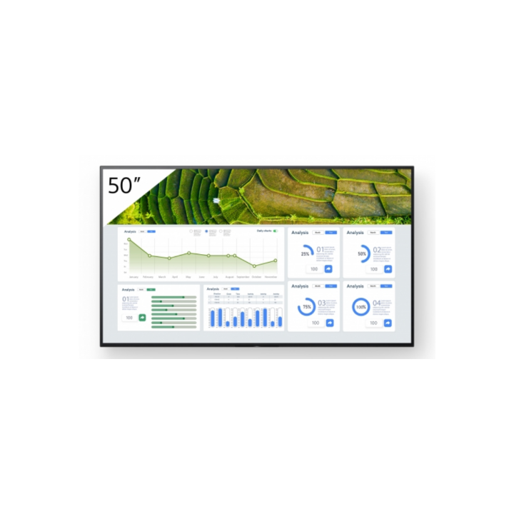 sony sony fw 50bz30l pantalla de senalizacion pantalla plana para senalizacion digital 127 cm  50  l