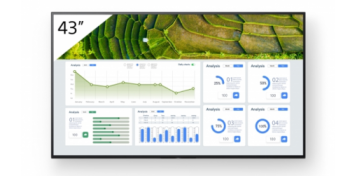 sony sony fw 43bz30l pantalla de senalizacion pantalla plana para senalizacion digital 109,2 cm  43