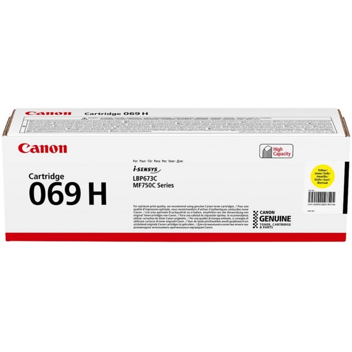 canon toner canon 069h amarillo 5095c002