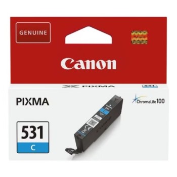 canon cartucho tinta canon cli   531c cian