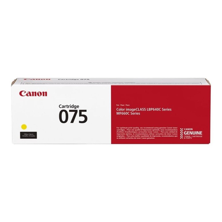 canon toner canon 075 amarillo para cl mfp   sfp