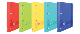 oxford oxford live & go carpeta de carton a4+ colores surtidos  pack  10 unidades