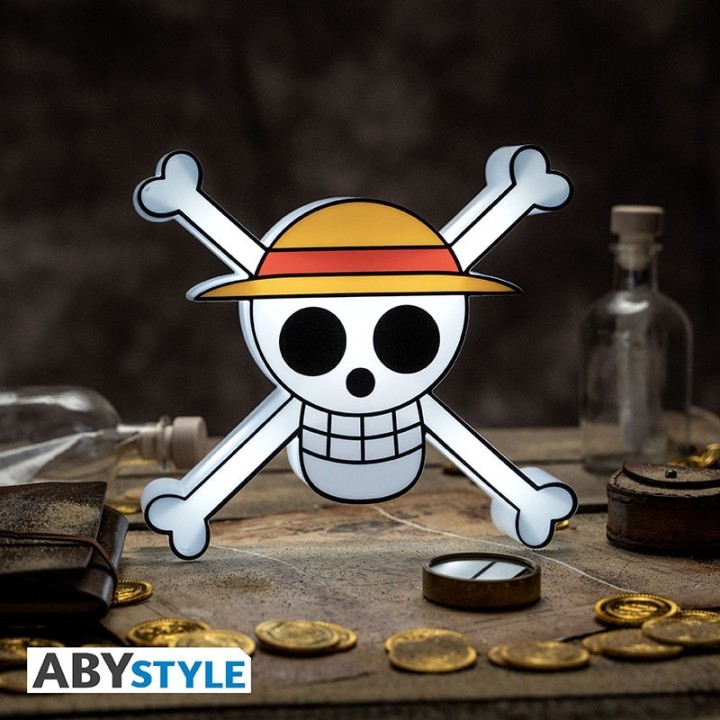 abystyle lampara abysse one piece calavera