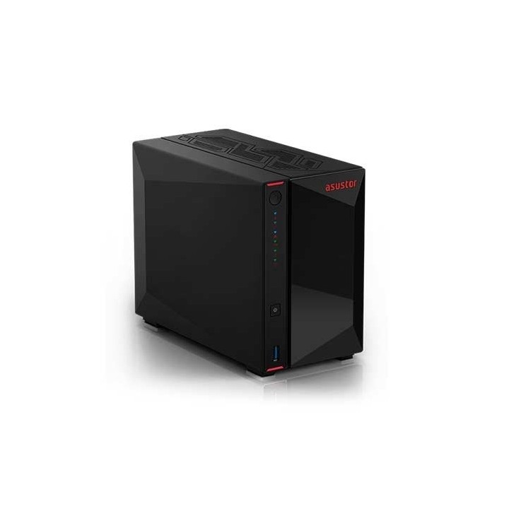 asustor servidor nas asustor as5402  2 bay nas 4gb ram 2.5g 2 xsata3 6gb s 3.5  2.5 hdd ssd