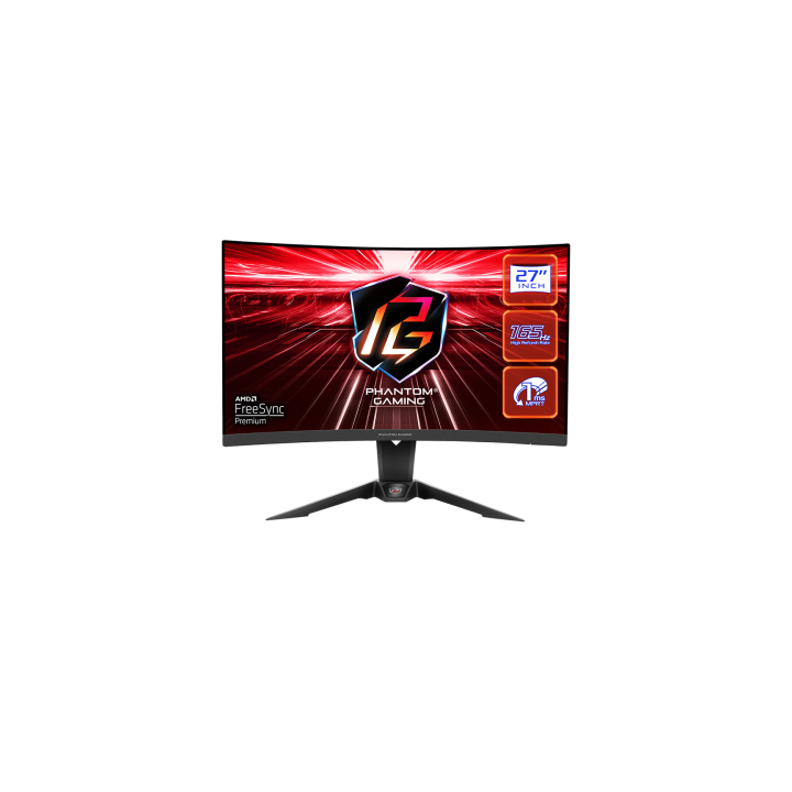 asrock monitor asrock pg27q15r2a,27,curvo
