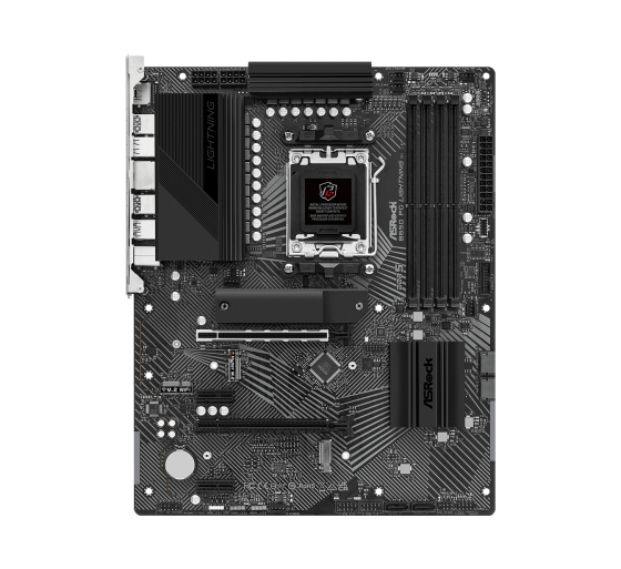 asrock asrock b650 pg lightning amd b650 zocalo am5 atx