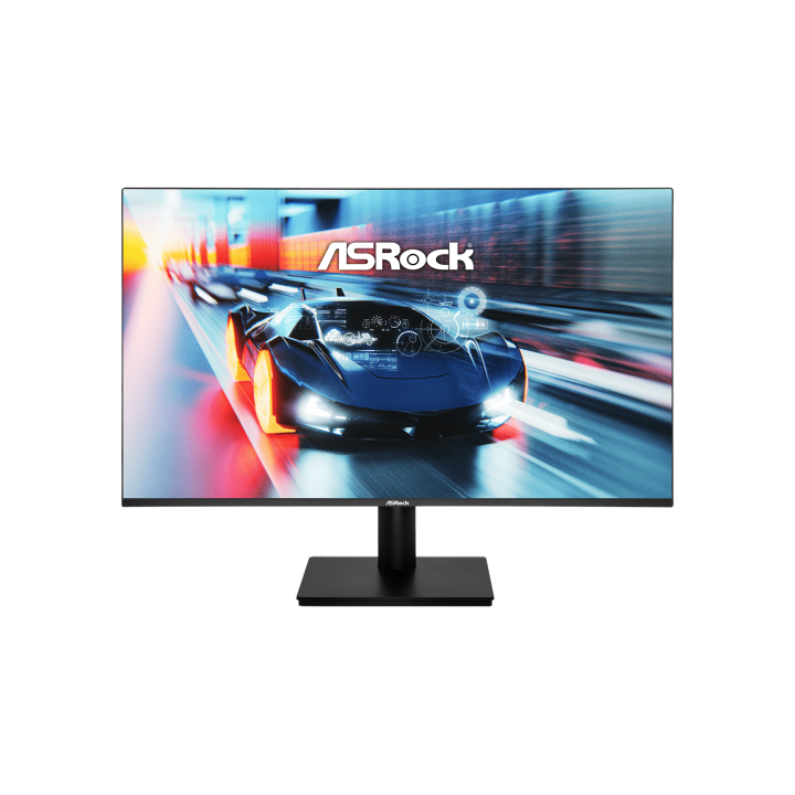 asrock monitor asrock cl27ffa,27,ips  fhd ,1920x1080,120hz,1500 1,1ms,1hdmi+1vga,plano,negro