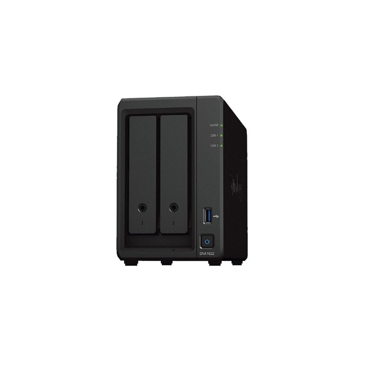 synology grabador digital synology dva1622 nvr 4k ia