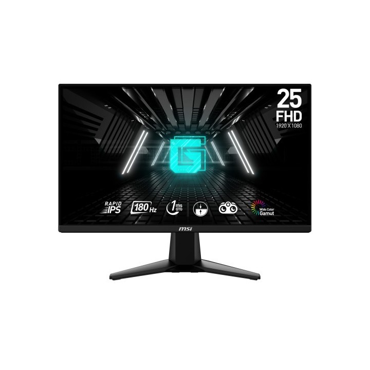 msi msi g255f pantalla para pc 62,2 cm  24.5  1920 x 1080 pixeles full hd lcd negro