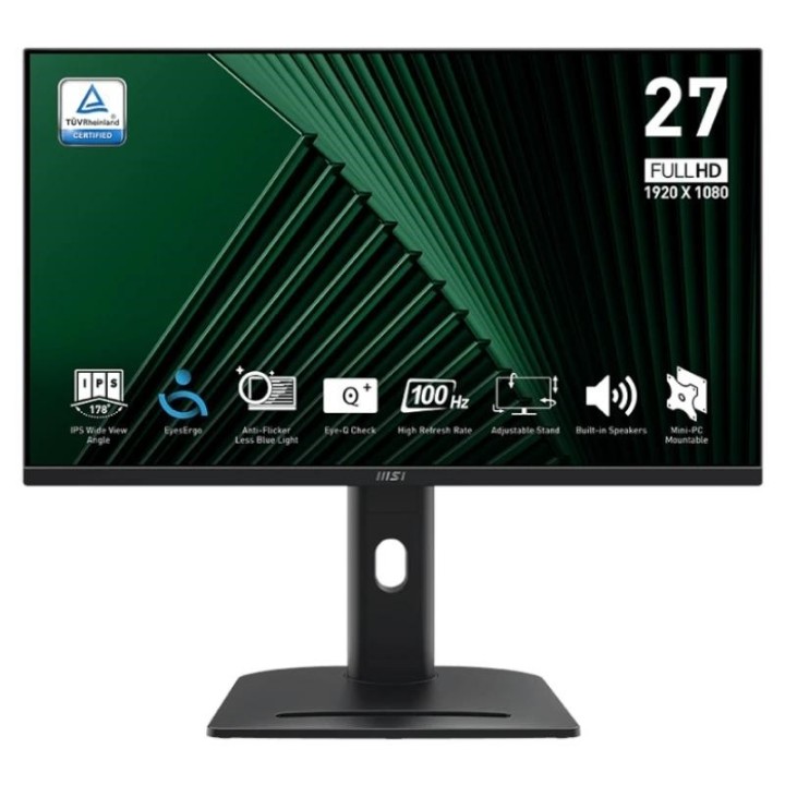 msi mp275pg monitor 27100h vga hdmi dp  mm aa
