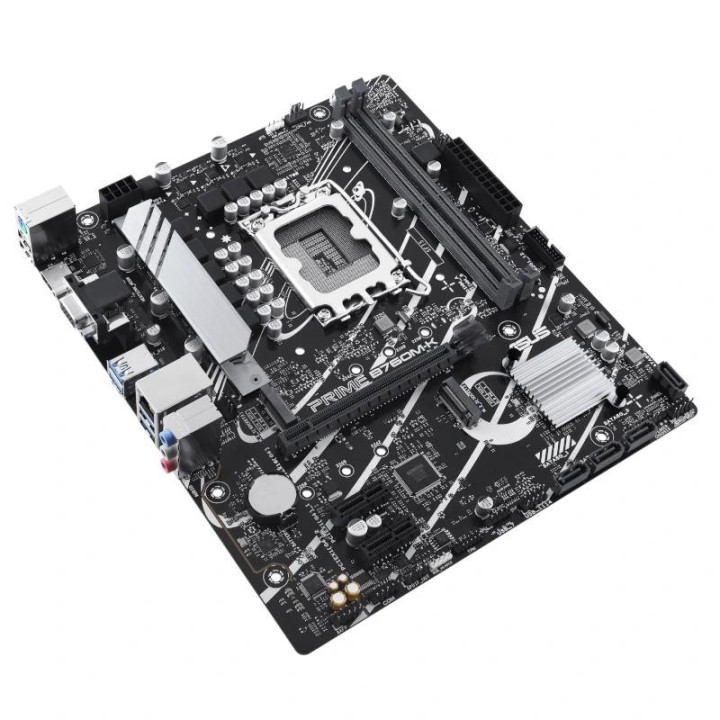 asus placa base prime b760m k ddr5 matx 1700