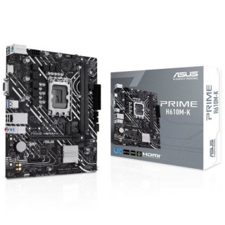 asus placa asus prime h610m k,intel,1700,h610,2ddr5,96g,vga+hdmi,gblan,4sata3+m.2,3usb3.2,matx
