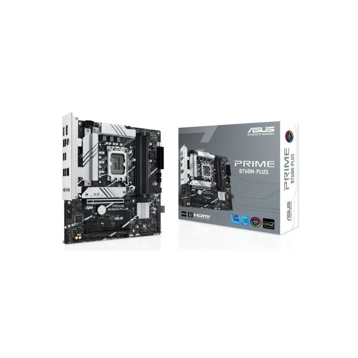asus placa asus prime b760m plus,intel,1700,b760,4ddr5,128gb,hdmi+dp,4sata+2m.2,5usb 3.2+1usb c,2.5g