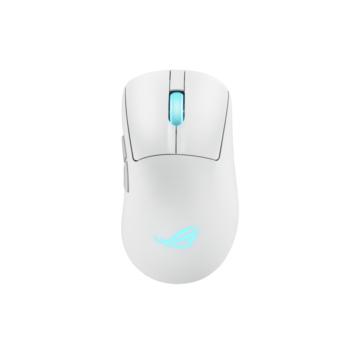 asus asus rog keris ii origin wht raton juego mano derecha rf wireless + bluetooth + usb type a opti