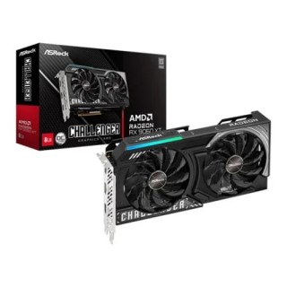 asrock vga asrock rx9060xt cl 8go,amd,rx9060xt,8gb,gddr6,128bit,2hdmi+2dp  2 ventiladores