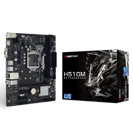 biostar placa base h510mhp 2.0  matx lga1200