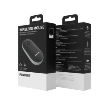 celly raton pantone inalambrico negro click silen.
