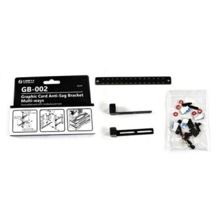 varios lian li gb 002 universal soporte para tarjeta grafica
