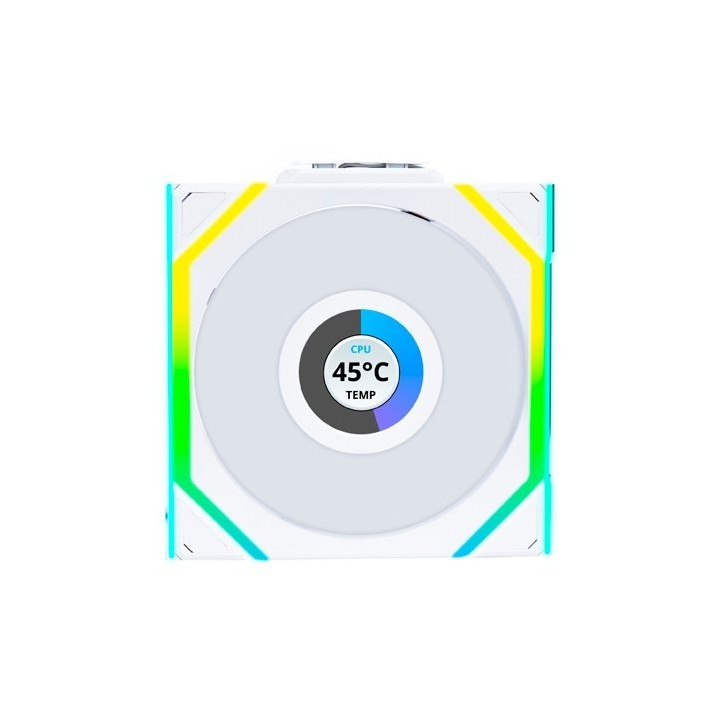 ventilador 120x120 lian li unifan sl wireless white 1 pack receiver