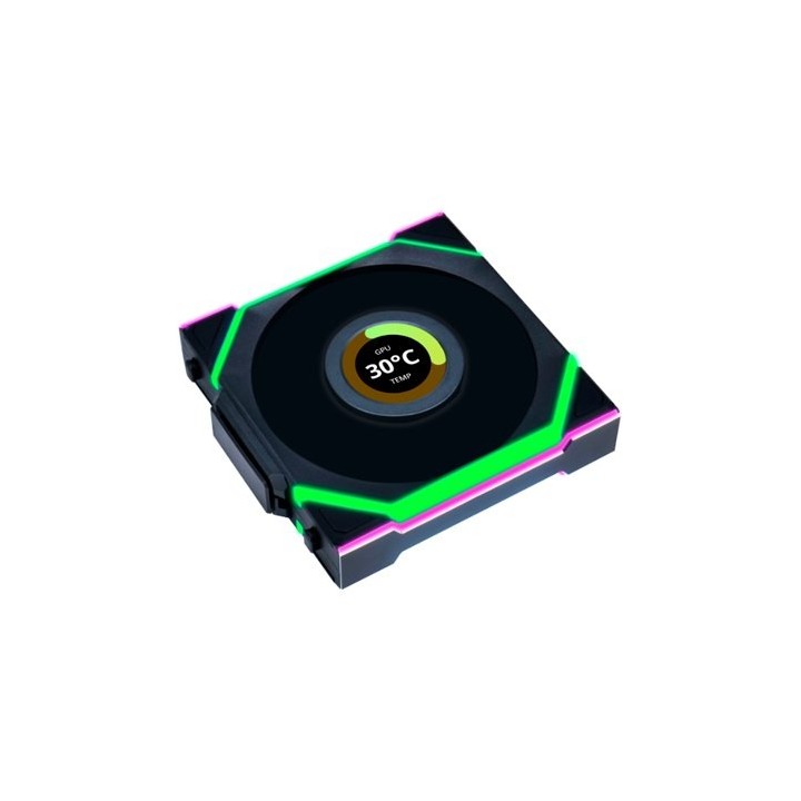 ventilador 120x120 lian li unifan sl wireless bk reverse 1 pack receiver