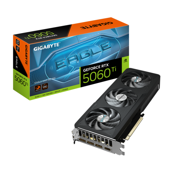 tarjeta grafica gigabyte rtx 5060 ti eagle max oc 16gb gddr7