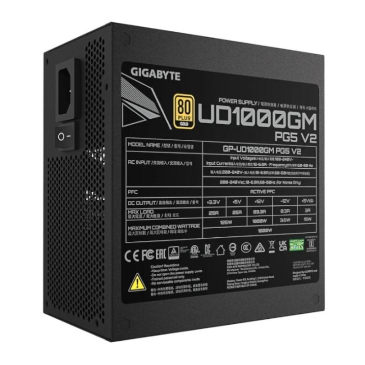 gigabyte fuente alimentacion gp ud1000gm pg5 v2