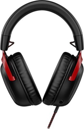hp hyperx cloud iii - auriculares gaming (negro-rojo)