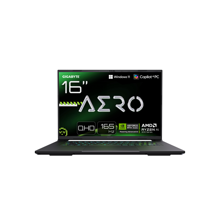 gigabyte gigabyte portatil aero x16 2wha3esc65ah,amd ryzen ai 9 hx 370,32gb ddr5,ssd 1tb+1tb,16â 1