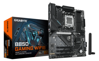 gigabyte gigabyte b850 gaming wifi6 placa base   procesadores amd ryzen serie 9000, vrm digital de 6