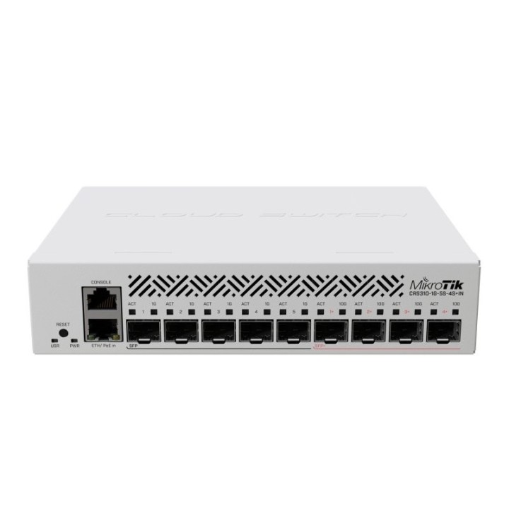 mikrotik crs310 1g 5s 4s+in switch 5xsfp 4xsfp+