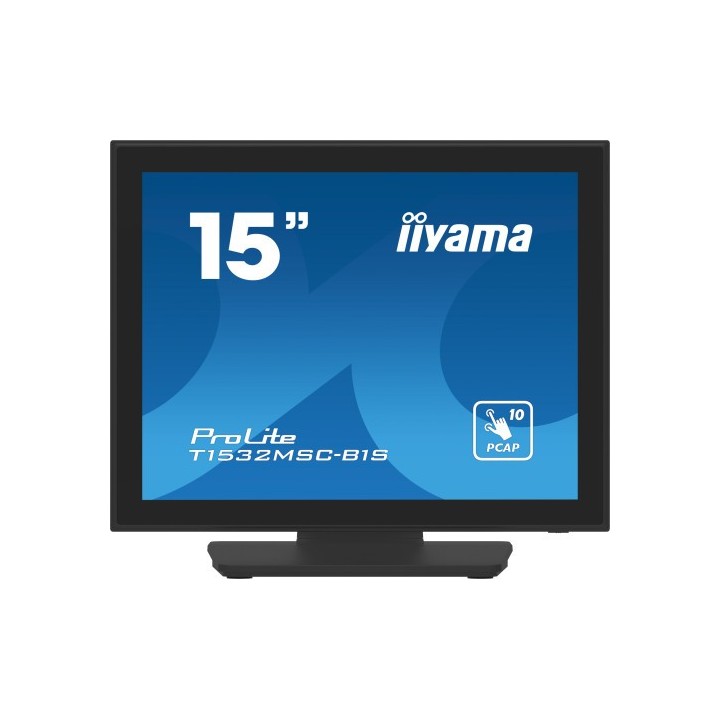 iiyama iiyama prolite t1532msc b1s pantalla para pc 38,1 cm  15  1024 x 768 pixeles xga lcd pantalla
