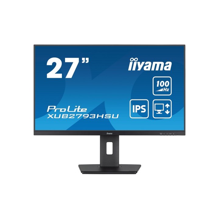 iiyama monitor iiyama ips 27, 1920 x 1080 full hd, 100hz, 1ms