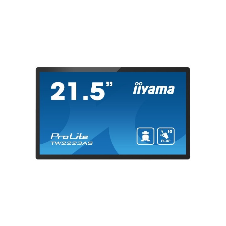 iiyama iiyama 21,5 panel pc android 12, soc rk3399 4gb, 32gb, pcap bezel free 10 ptouch, 1920x1080,