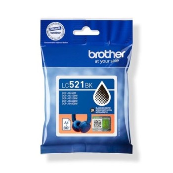 brother cartucho lc521bk negro