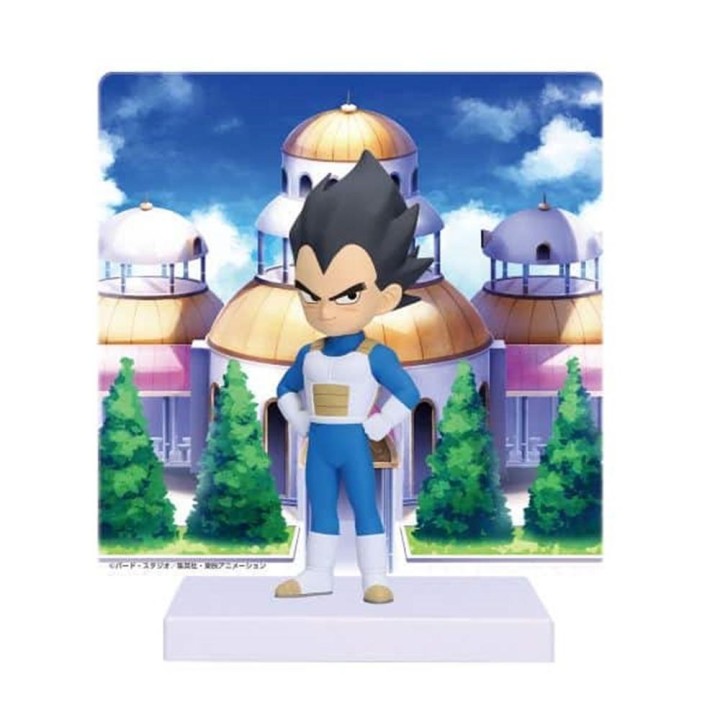 banpresto figura banpresto dragon ball daima vegeta con panel 9cm