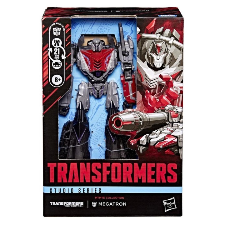 hasbro figura hasbro transformers war for cybertron studio series voyayer class megatron 16.5cm