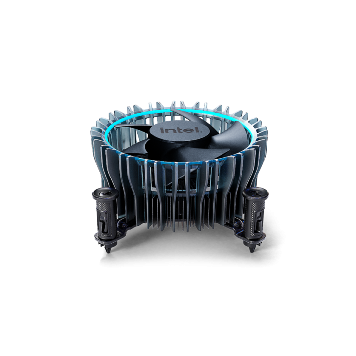 intel intel laminar rm1 procesador ventilador negro, azul