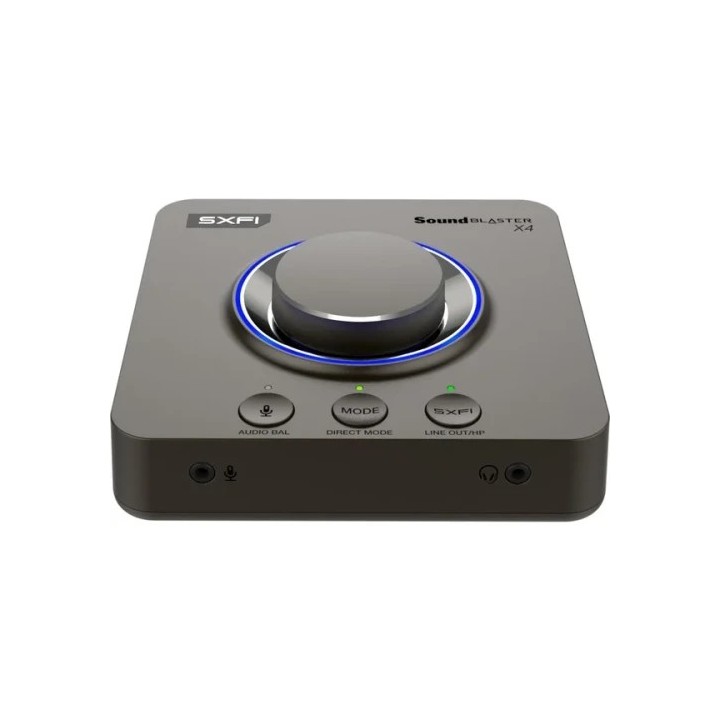 creative labs creative sound blaster x4 dac super x fi 7.1 usb