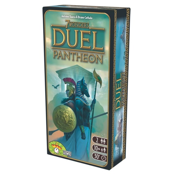 juegos juego de mesa 7 wonders  duel pantheon pegi 10