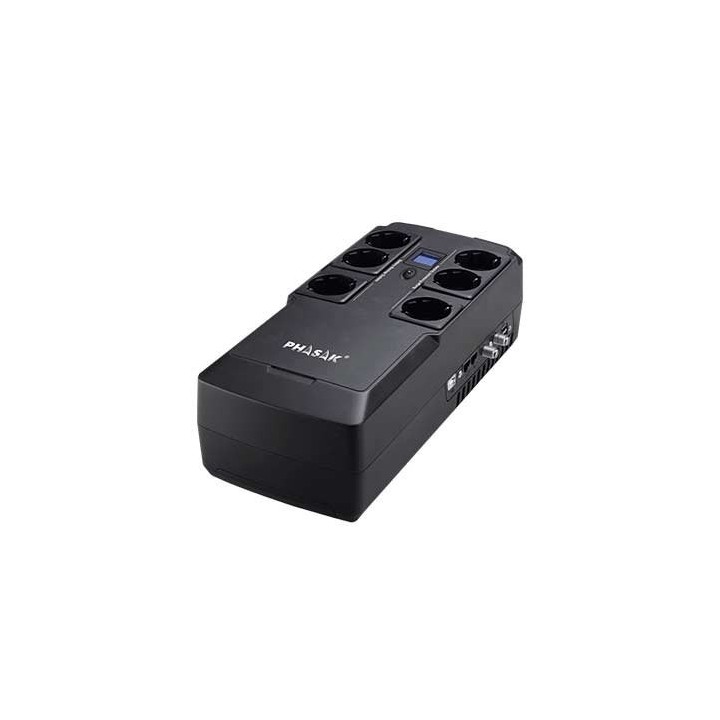 phasak sai ups phasak 800va interact kyptos ph 9478 s 3xschuko 3xsurge protect rj45 usb
